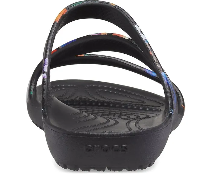 Crocs Kadee II Graphic Sandal Black Womens Sandals