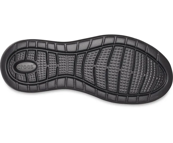 Crocs LiteRide Pacer Black Black Mens Sneakers
