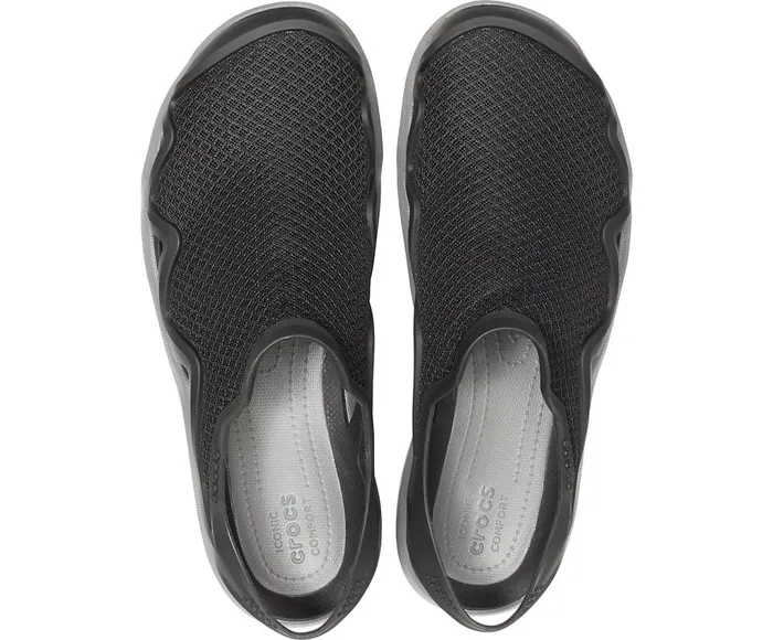 Crocs Swiftwater Mesh Wave BlackSlate Grey Mens Sandals
