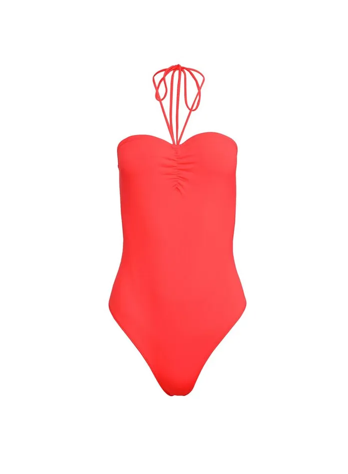 Fleur Du Mal Bodysuits Women Jersey Halter Neck Bodysuit Tamale Fleur Du Mal Bodysuits Women Jersey Halter Neck Bodysuit Tamale