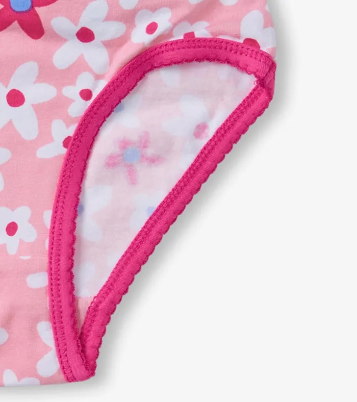 Hatley Fun Prints Girls Brief Underwear 3 Pack Girls Underwear