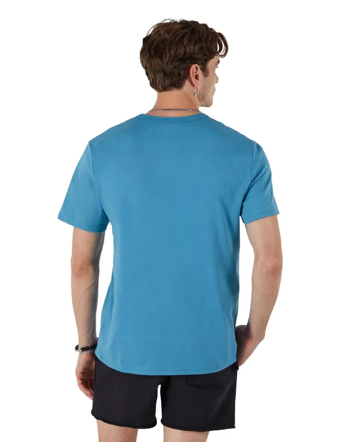 Heritage ShortSleeve TShirt C Logo Oceanstorm Men Champion TShirts and Tops