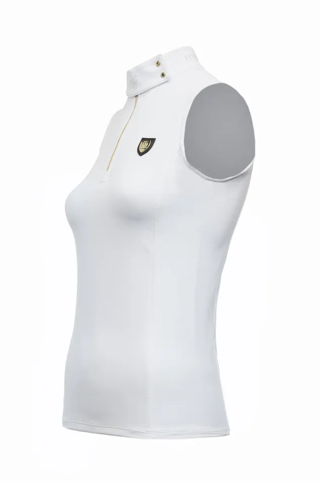 Holland Cooper Base Layers Women Elite Sleeveless Base Layer White Holland Cooper Base Layers Women Elite Sleeveless Base Layer White