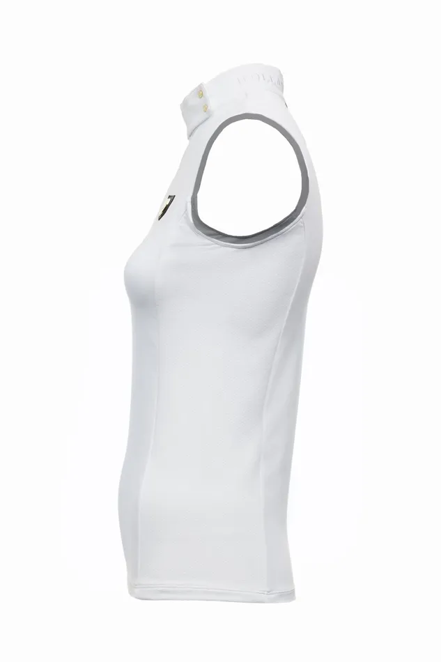 Holland Cooper Base Layers Women Elite Sleeveless Base Layer White Holland Cooper Base Layers Women Elite Sleeveless Base Layer White