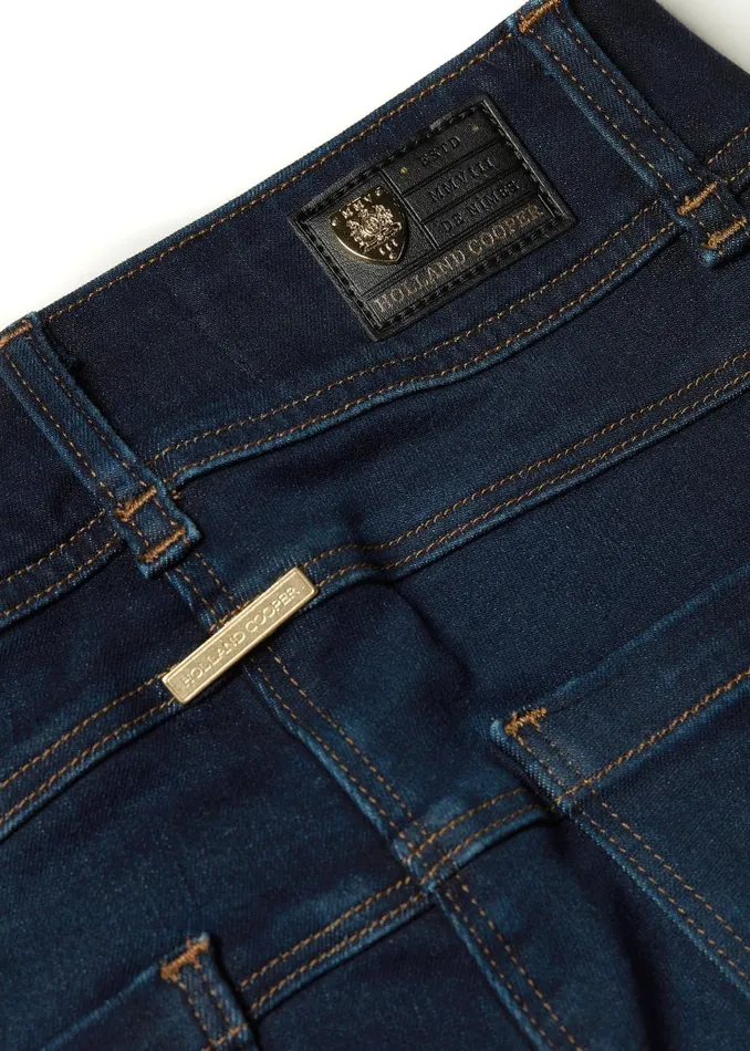 Holland Cooper Jeans Women 5 Pocket Jodhpur Jean Dark Indigo Holland Cooper Jeans Women 5 Pocket Jodhpur Jean Dark Indigo
