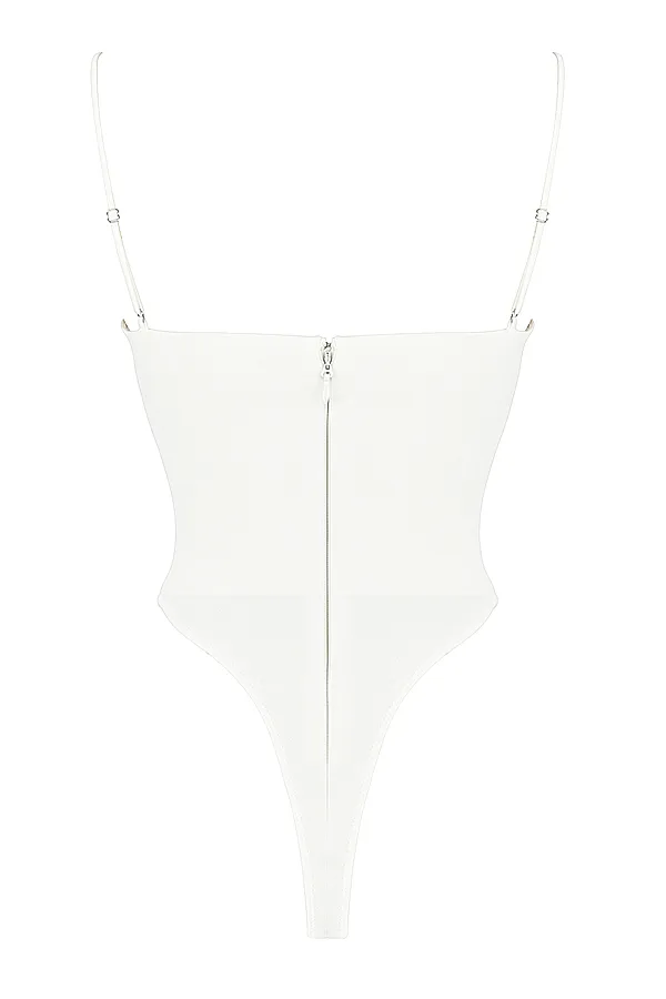 House Of CB AveryIvory Underwired Bodysuit 8211 SALE Ivory Women Corsets