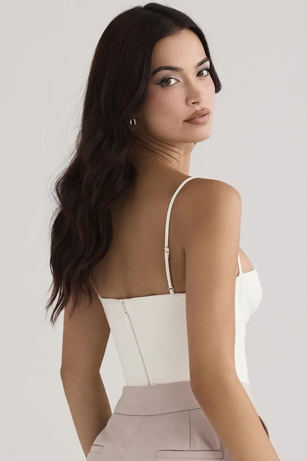 House Of CB AveryIvory Underwired Bodysuit 8211 SALE Ivory Women Corsets