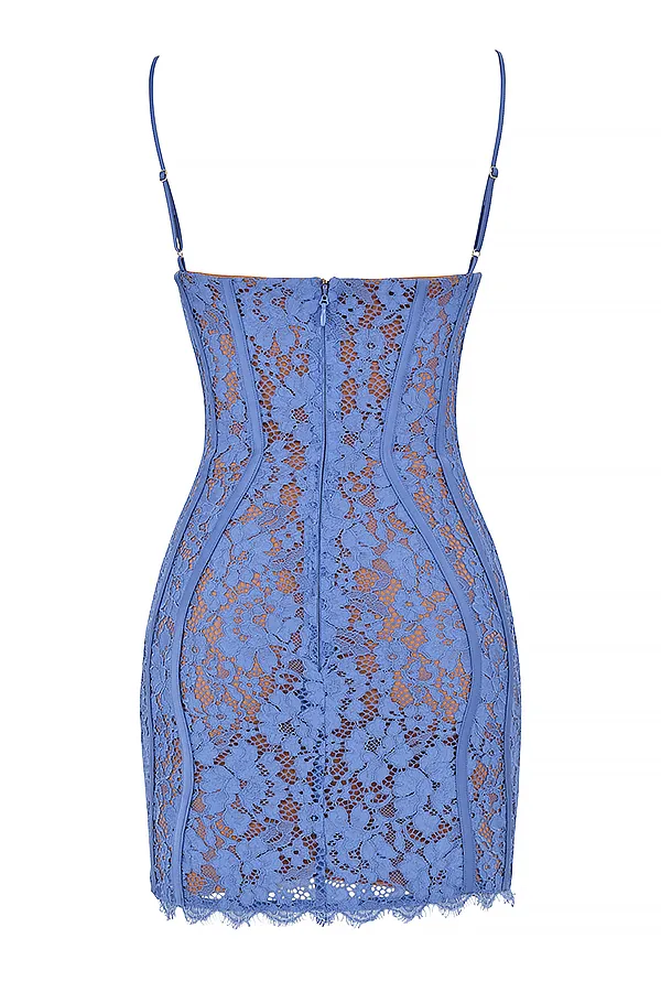 House Of CB LalaLavender Lace Mini Dress 8211 SALE Lavender Women Bodycon Dresses