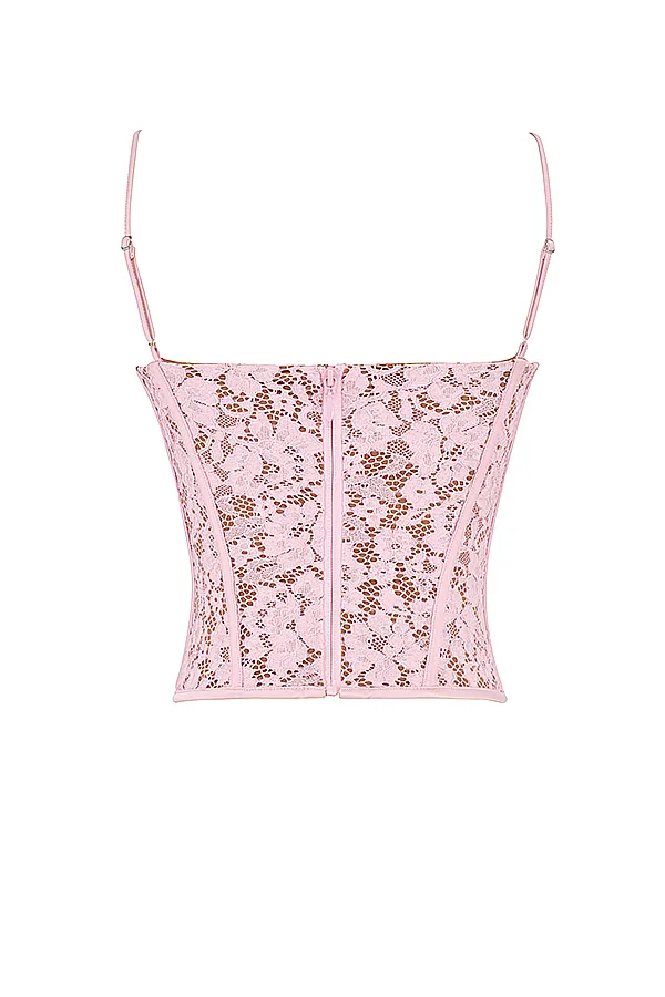 House Of CB MilaRose Lace Underwired Corset 8211 SALE Rose Women Corsets