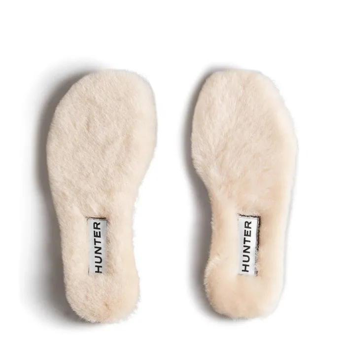Hunter Boots Kids Shearling Insoles 8211 Hunter Boots Natural Kids Socks and Accessories