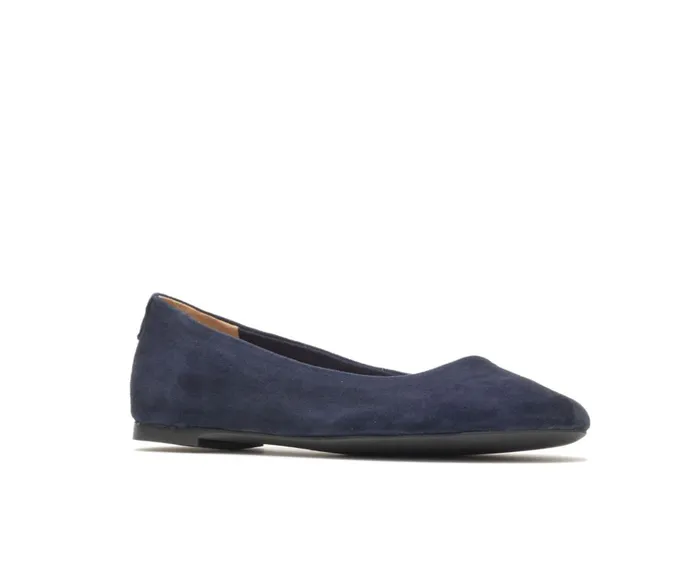 Hush Puppies Flats and SlipOns Women Kendal Ballet Perfect Fit Navy Suede Hush Puppies Flats and SlipOns Women Kendal Ballet Perfect Fit Navy Suede