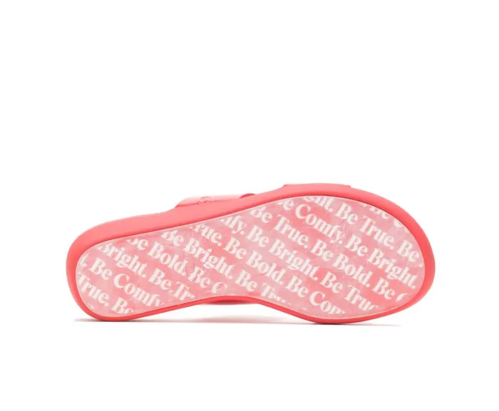 Hush Puppies Sandals Women Brite Jells Slide Fiesta Red