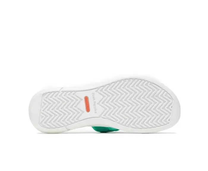 Hush Puppies Sandals Women Willa Knit Slide Deep Green Knit