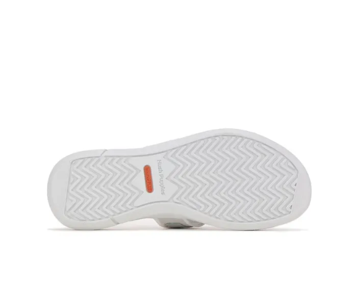 Hush Puppies Sandals Women Willa Knit Slide Vapor Grey Knit