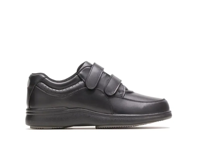 Hush Puppies Walking Shoes Women Power Walker Ii Black Leather