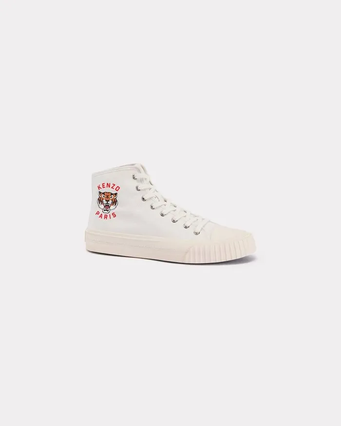 Kenzo Sneakers Men Foxy039 Hightop Trainers White