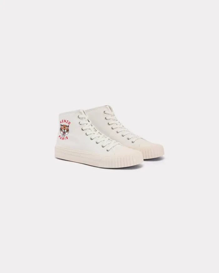 Kenzo Sneakers Men Foxy039 Hightop Trainers White