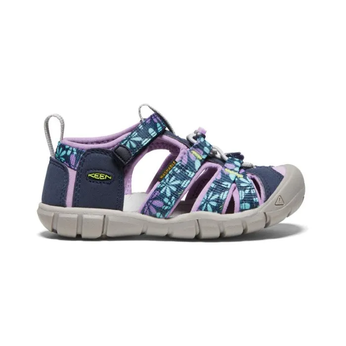 Kids KEEN Online Little Kids039 Flower Print Water Sandals 8211 Seacamp II CNX