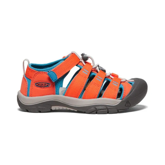 Kids KEEN Playground Big Kids039 Orange Water Hiking Sandals 8211 Newport H2