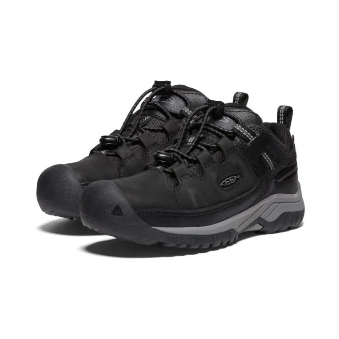 Kids KEEN Playground Big Kids039 Waterproof Black Hiking Shoes 8211 Targhee Low WP Kids KEEN Playground Big Kids039 Waterproof Black Hiking Shoes 8211 Targhee Low WP