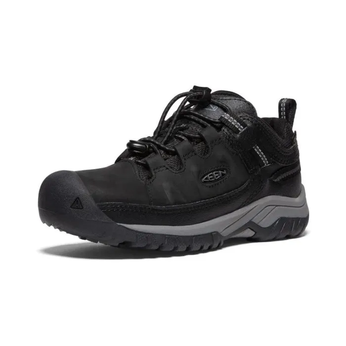 Kids KEEN Playground Big Kids039 Waterproof Black Hiking Shoes 8211 Targhee Low WP Kids KEEN Playground Big Kids039 Waterproof Black Hiking Shoes 8211 Targhee Low WP