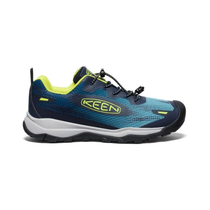 Kids KEEN Shoes Big Kids039 Wanduro Speed Legion BlueEvening Primrose Shoe