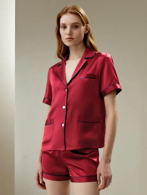 Lilysilk Short 100 Pure Mulberry Silk Pajama Set Womens Women Pajamas