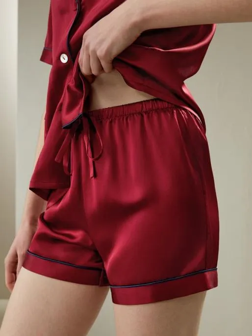 Lilysilk Short 100 Pure Mulberry Silk Pajama Set Womens Women Pajamas