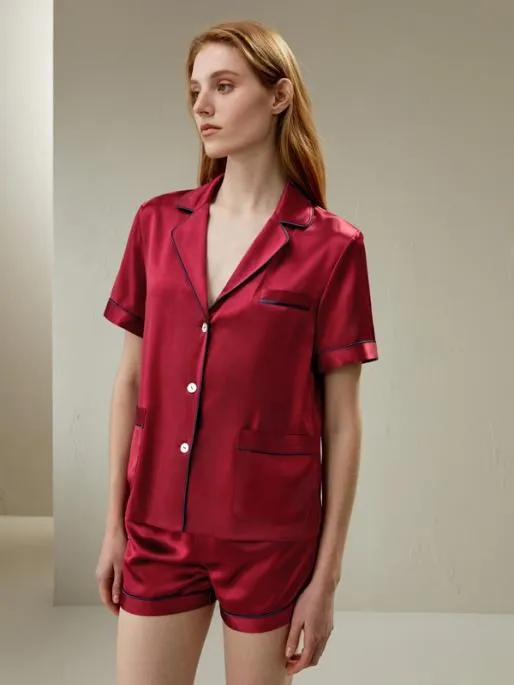 Lilysilk Short 100 Pure Mulberry Silk Pajama Set Womens Women Pajamas