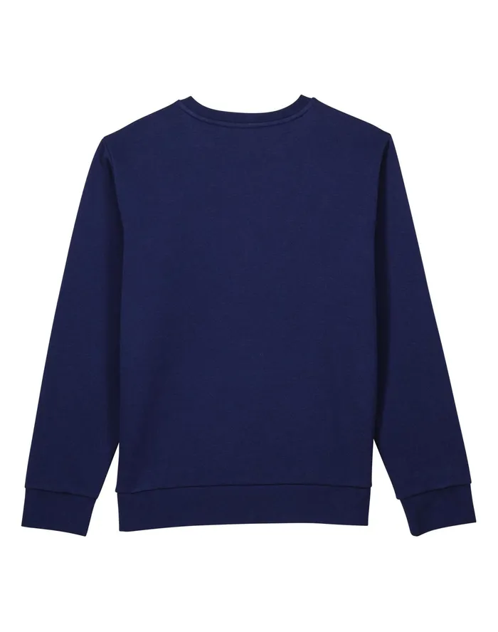 Little Kids039 Powerblend Crew Sweatshirt Classic Script Athletic Navy Kids Champion Hoodies and Sweatshirts