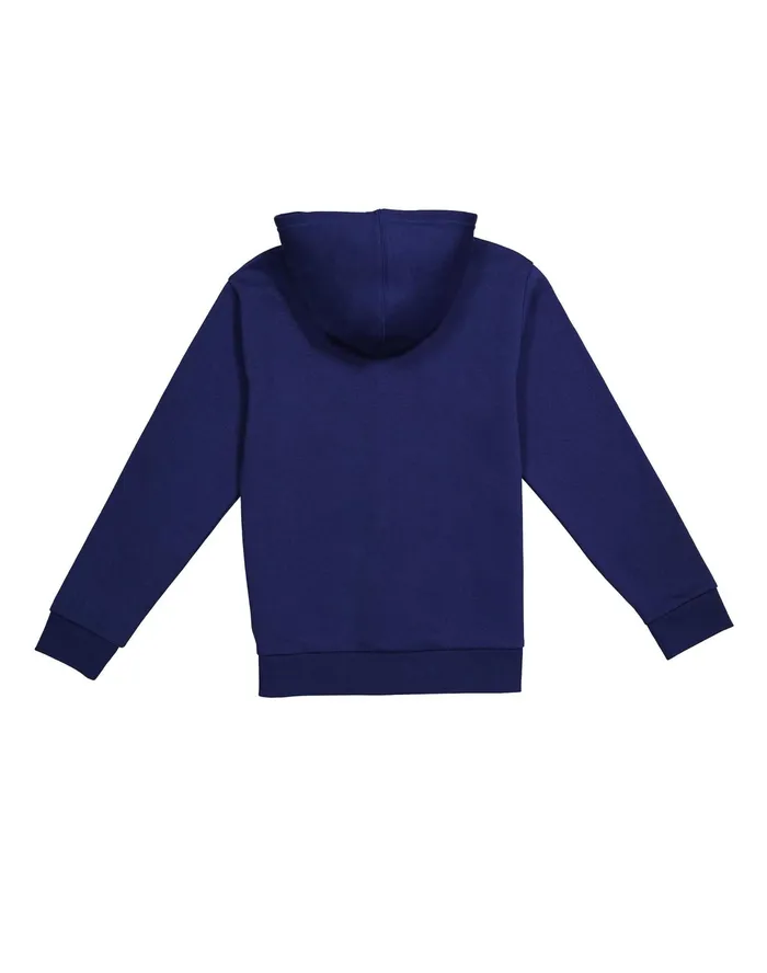 Little Kids039 Powerblend FullZip Hoodie Classic Script Logo Athletic Navy Kids Champion Hoodies and Sweatshirts