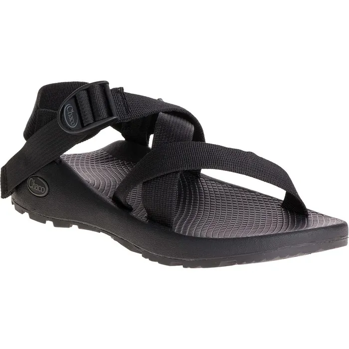 Men Chaco Z Adjustable Sandals Z1 Adjustable Strap WideWidth Classic Sandal Black