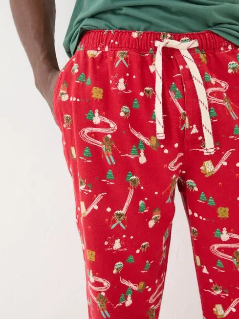 Men Fatface Pajamas and Nightwear All Red All Good 100 Cotton Pudding Pyjama Bottoms Men Fatface Pajamas and Nightwear All Red All Good 100 Cotton Pudding Pyjama Bottoms