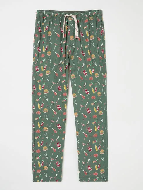 Men Fatface Pajamas and Nightwear Green Hot Stuff Pyjama Bottoms Men Fatface Pajamas and Nightwear Green Hot Stuff Pyjama Bottoms