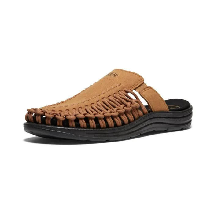 Men KEEN Casual Brown 2Cord Sandals 8211 UNEEK Slide Men KEEN Casual Brown 2Cord Sandals 8211 UNEEK Slide