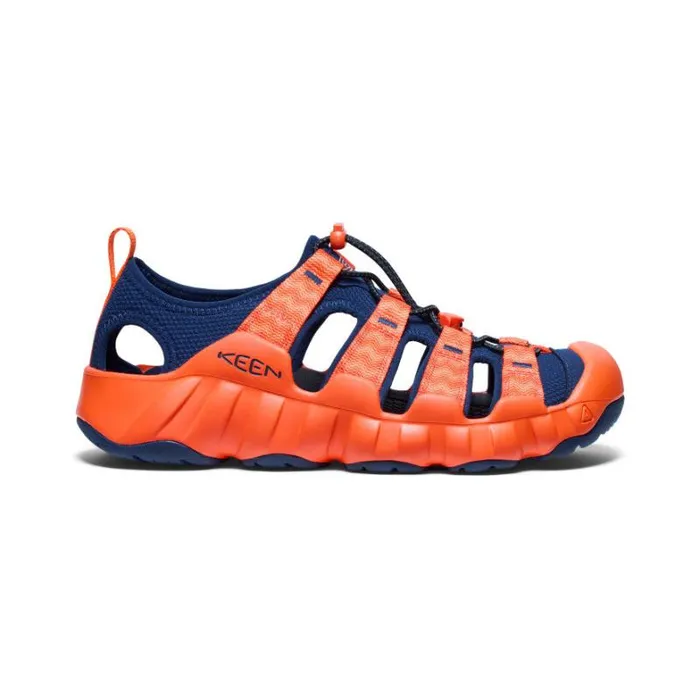 Men KEEN Sandals Hyperport H2 Scarlet IbisNaval Academy Closed Toe Sandal