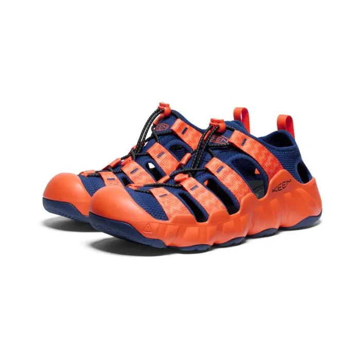 Men KEEN Sandals Hyperport H2 Scarlet IbisNaval Academy Closed Toe Sandal Men KEEN Sandals Hyperport H2 Scarlet IbisNaval Academy Closed Toe Sandal