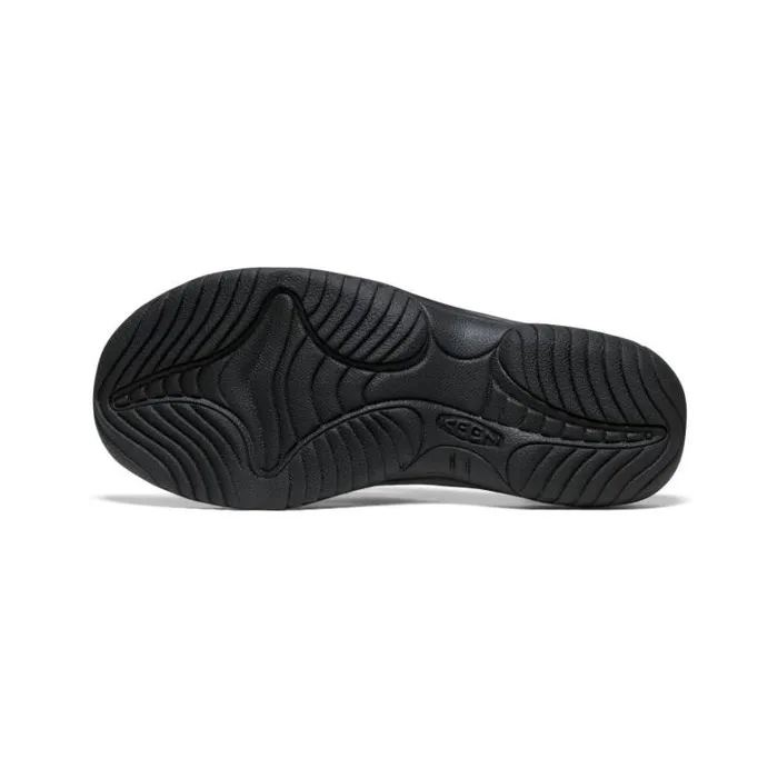 Men KEEN Sandals Kona Flip BlackSteel Grey Leather FlipFlop Men KEEN Sandals Kona Flip BlackSteel Grey Leather FlipFlop