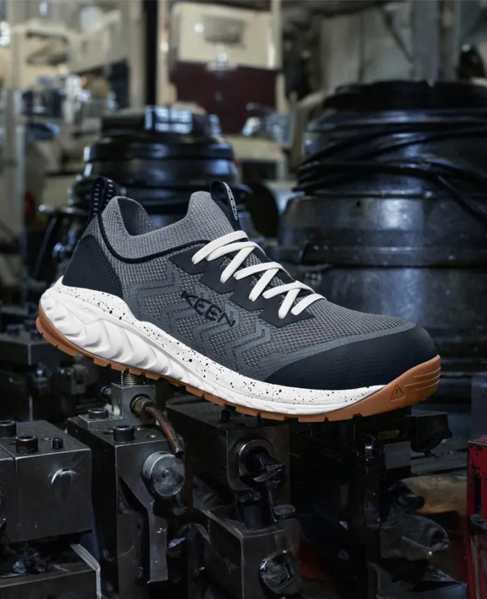 Men KEEN Shoes Arvada Shift CarbonFiber Toe BlackMagnet Work Slipon Men KEEN Shoes Arvada Shift CarbonFiber Toe BlackMagnet Work Slipon