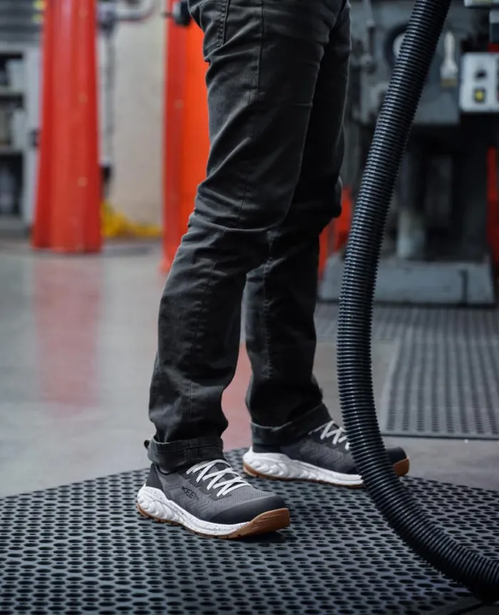 Men KEEN Shoes Arvada Shift CarbonFiber Toe Steel GreyGum Work Slipon Men KEEN Shoes Arvada Shift CarbonFiber Toe Steel GreyGum Work Slipon