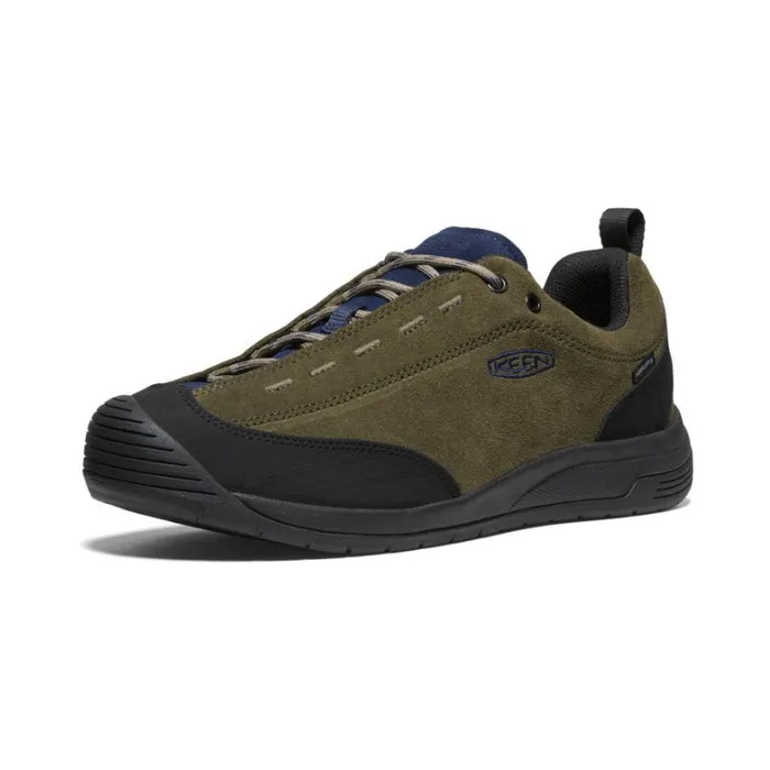 Men KEEN Shoes Jasper II Waterproof Brown Leather Sneaker Men KEEN Shoes Jasper II Waterproof Brown Leather Sneaker