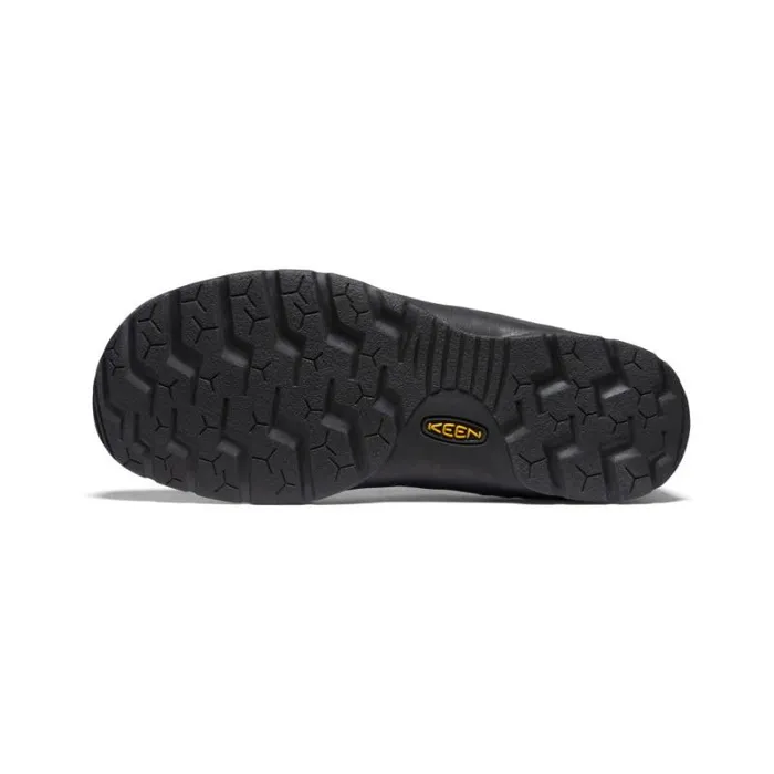 Men KEEN SlipOns Jasper SlipOn Black Leather Slipon Men KEEN SlipOns Jasper SlipOn Black Leather Slipon