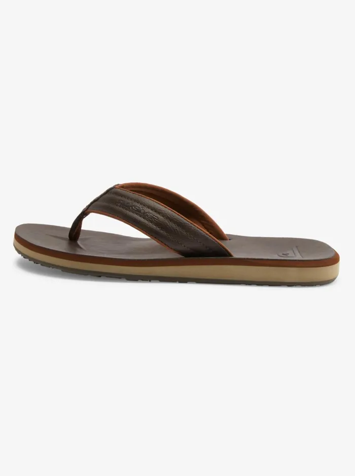 Men Quiksilver Sandals Carver Nubuck Sandals Demitasse 8211 Solid Men Quiksilver Sandals Carver Nubuck Sandals Demitasse 8211 Solid