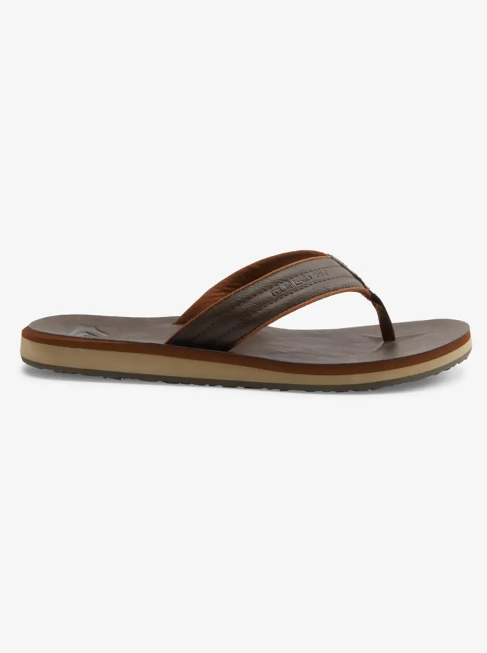 Men Quiksilver Sandals Carver Nubuck Sandals Demitasse 8211 Solid Men Quiksilver Sandals Carver Nubuck Sandals Demitasse 8211 Solid