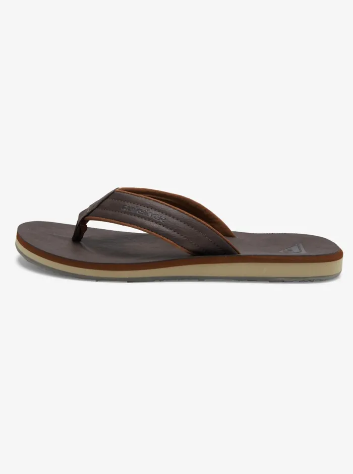 Men Quiksilver Sandals Carver Nubuck Sandals Demitasse 8211 Solid Men Quiksilver Sandals Carver Nubuck Sandals Demitasse 8211 Solid