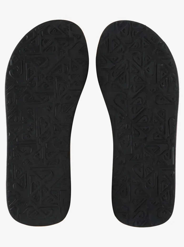 Men Quiksilver Sandals Molokai Layback Sandals For Men Blackorangegrey