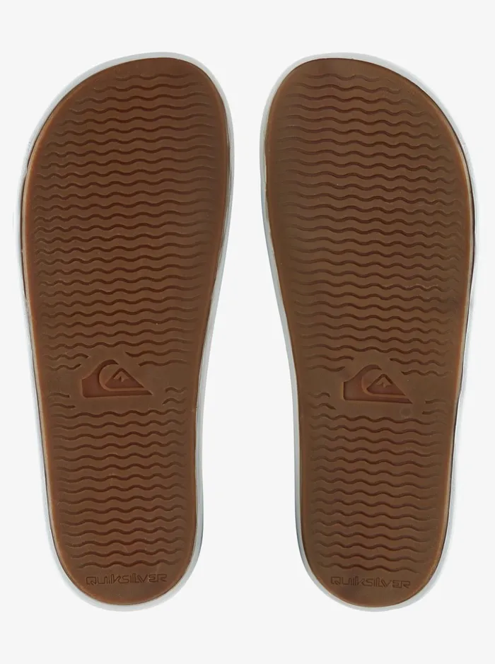 Men Quiksilver Sandals Rivi Wordmark Slide Slider Sandals Whiteblueblue Men Quiksilver Sandals Rivi Wordmark Slide Slider Sandals Whiteblueblue