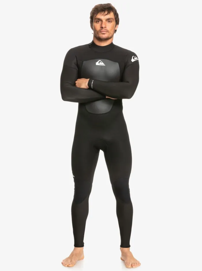 Men Quiksilver Wetsuits 32mm Prologue Back Zip Wetsuit Black Men Quiksilver Wetsuits 32mm Prologue Back Zip Wetsuit Black
