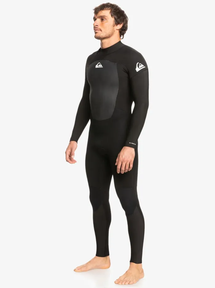 Men Quiksilver Wetsuits 32mm Prologue Back Zip Wetsuit Black Men Quiksilver Wetsuits 32mm Prologue Back Zip Wetsuit Black