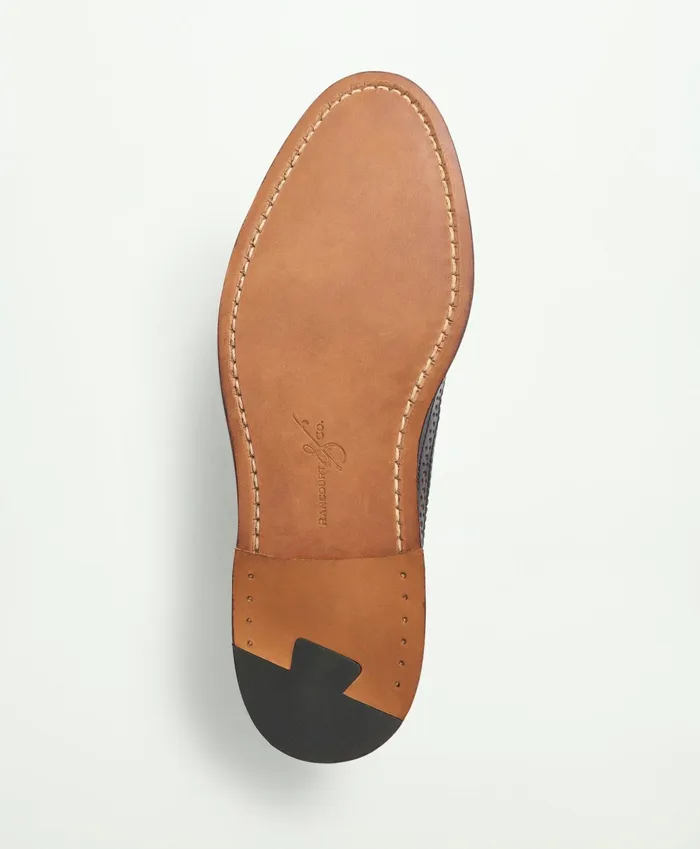 Men Rancourt Cordovan Longwing Burgundy Brooks Brothers Shoes